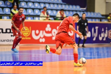 روز دوم مسابقات مقدماتی فوتسال قهرمانی آسیا در ارومیه