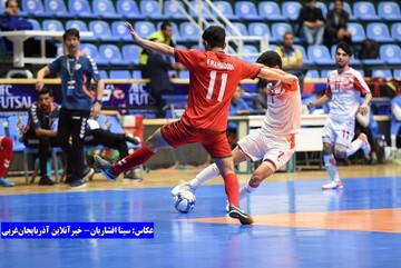 روز دوم مسابقات مقدماتی فوتسال قهرمانی آسیا در ارومیه