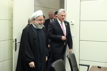 Rouhani: Arrogant powers have no choice but to surrender to Iranian, Cuban nations