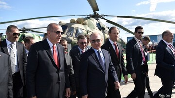 اردوغان با پوتین رایزنی کرد
