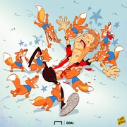 ببینید روباه‌ها چه بلایی سر ساوتهمپتون آوردند!