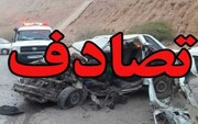 4 نفر در محور پلدختر خرم آباد بر اثر تصادف مجروح شدند
