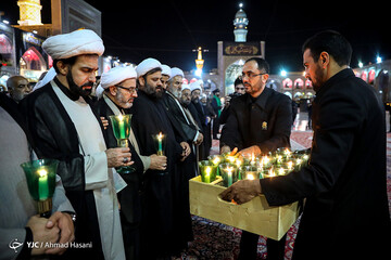 مراسم خطبه خوانی در حرم مطهر رضوی