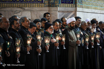 مراسم خطبه خوانی در حرم مطهر رضوی