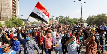 حمایت حشدالشعبی از تظاهرات مسالمت‌آمیز در عراق