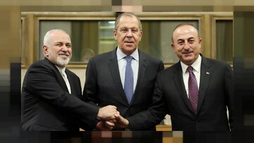 دیدار وزیران امورخارجه ایران، روسیه و ترکیه با نماینده دبیرکل سازمان ملل