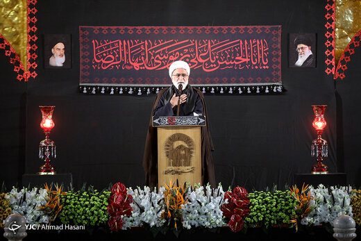 مراسم خطبه خوانی در حرم مطهر رضوی