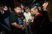 تصاویر | دستگیری ۵ اوباش در منطقه دولت‌خواه