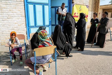 حضور پزشکان بسیجی در مناطق محروم خوزستان