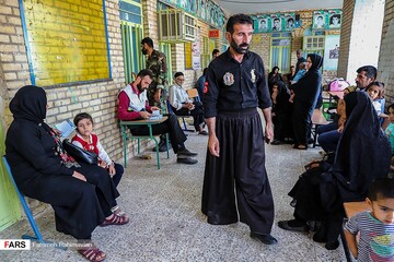 حضور پزشکان بسیجی در مناطق محروم خوزستان
