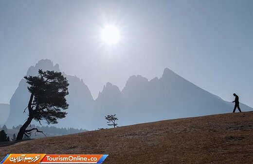 حال و هوای پاییزی برای توریست های عاشق کوه های دولومیت ایتالیا