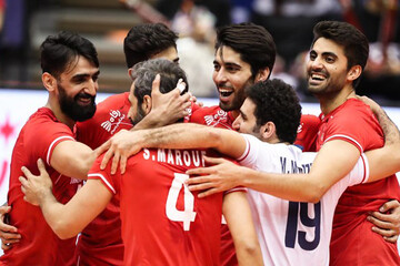 پیروزی راحت والیبال ایران مقابل چین‌تایپه