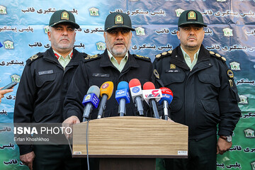 کشفیات نیروی انتظامی در سی‌امین مرحله از طرح رعد
