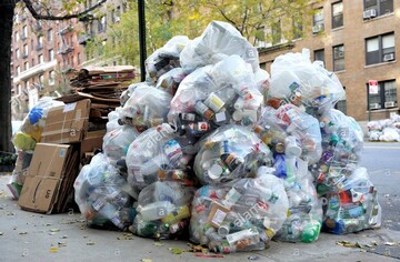 شهری که در آن روزانه ۱۴ میلیون تن آشغال تولید می‌شود؛ تصاویر
