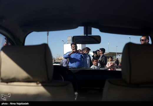 گردهمایی خودروهای کلاسیک در مشهد