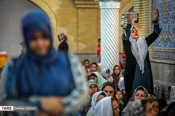مراسم مولودی‌خوانی به مناسبت هفته وحدت در کردستان