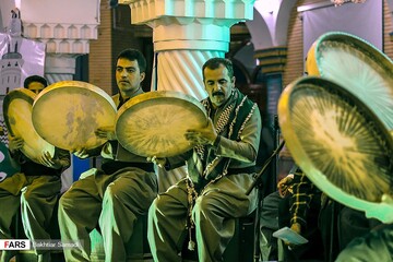 مراسم مولودی‌خوانی به مناسبت هفته وحدت در کردستان