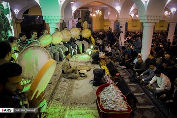 مراسم مولودی‌خوانی به مناسبت هفته وحدت در کردستان