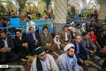 مراسم مولودی‌خوانی به مناسبت هفته وحدت در کردستان