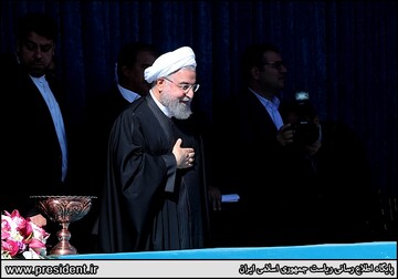 رئیس جمهور در اجتماع بزرگ و پرشور مردم رفسنجان