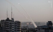 تصاویر |  فلسطینی‌ها با موشک جواب صهیونیست‌ها را دادند