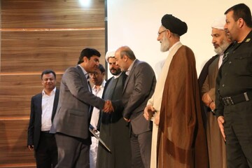 آیین معارفه رییس و دادستان جدید دادگستری خرمشهر