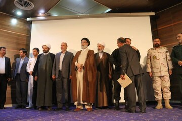 آیین معارفه رییس و دادستان جدید دادگستری خرمشهر