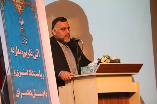 آیین معارفه رییس و دادستان جدید دادگستری خرمشهر