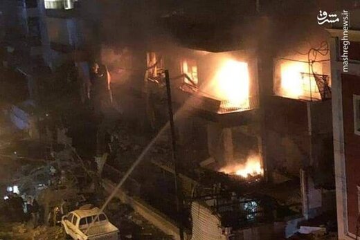 حمله هوایی اسرائیل به ساختمانی مسکونی در دمشق