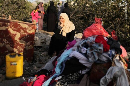 حملات رژیم صهیونیستی به مناطق مسکونی در غزه