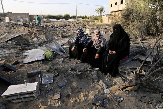 حملات رژیم صهیونیستی به مناطق مسکونی در غزه