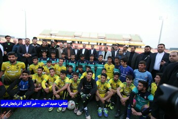افتتاح ورزشگاه ۱۵۰۰۰ نفری ارومیه توسط جهانگیری