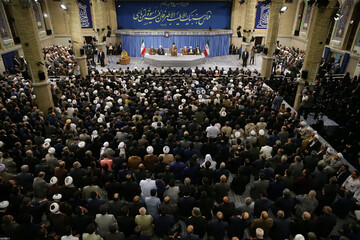 دیدار مسئولان نظام و میهمانان کنفرانس وحدت اسلامى‌