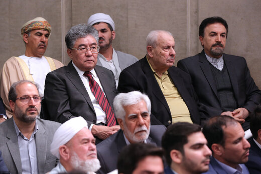 دیدار مسئولان نظام و میهمانان کنفرانس وحدت اسلامی‌