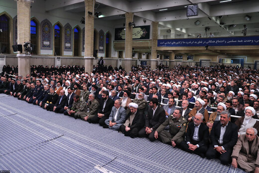 دیدار مسئولان نظام و میهمانان کنفرانس وحدت اسلامی‌