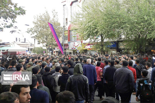 اعتراضات به گرانی بنزین در شهر‌های مختلف به روایت ایرنا