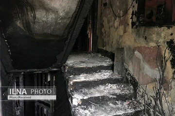 آتش‌سوزی در یک پاساژ در شهرک اکباتان