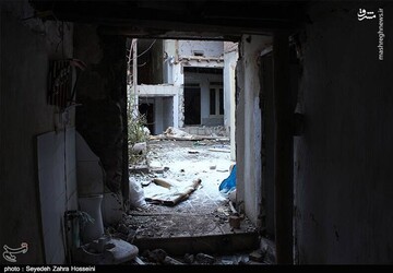 بارش برف در مناطق زلزله‌زده «میانه»