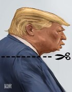 تیغ استیضاح بیخ گلوی ترامپ!