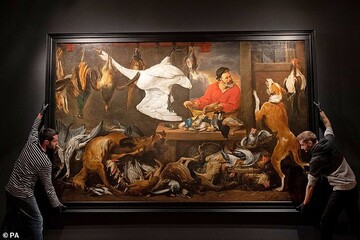 اعتراض گیاهخواران به تابلوی نقاشی قرن هفدهم