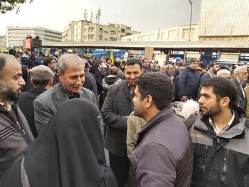 توئیت سخنگوی دولت از میان جمعیت میلیونی حاضر در مراسم تشییع سردار سلیمانی /ترامپ به اشتباه خود پی خواهد برد