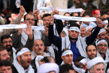 دیدار بسیجیان با رهبر معظم انقلاب اسلامی