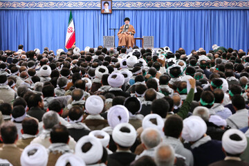 دیدار بسیجیان با رهبر معظم انقلاب اسلامی