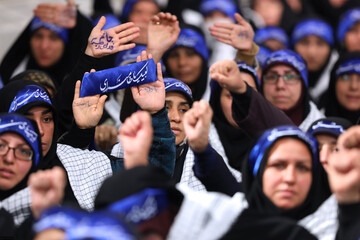 دیدار بسیجیان با رهبر معظم انقلاب اسلامی