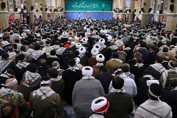 دیدار بسیجیان با رهبر معظم انقلاب اسلامی