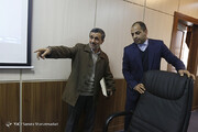 تصاویر | حالت چهره حدادعادل و سعید جلیلی وقتی احمدی نژاد تصمیم می‌گیرد در مجمع کنارشان بنشیند!