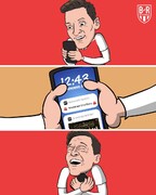 خوشحال‌ترین آرسنالی این روزها را ببینید!