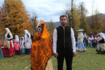 عروس بران محلی در جشنواره فرهنگی اربادوشاب