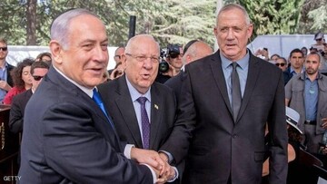 احتمال تشکیل دولت ائتلافی بین گانتس و نتانیاهو