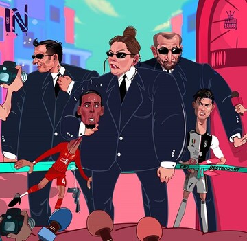 خواهر رونالدو هم به میدان آمد! 